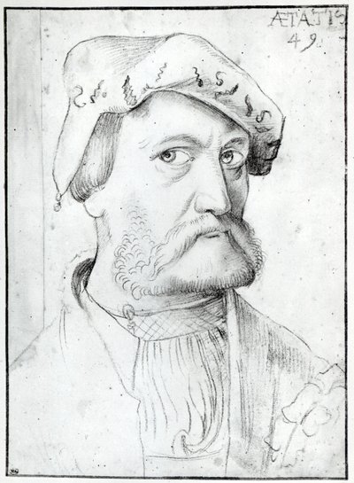 Zelfportret door Hans Baldung Grien